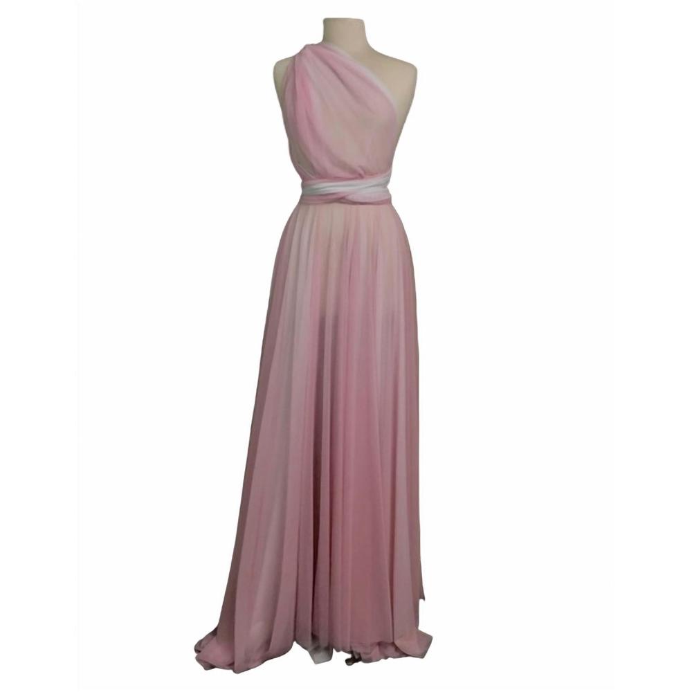 NEW BUTTER BY NADIA nadia mesh wrap dress in pink/white